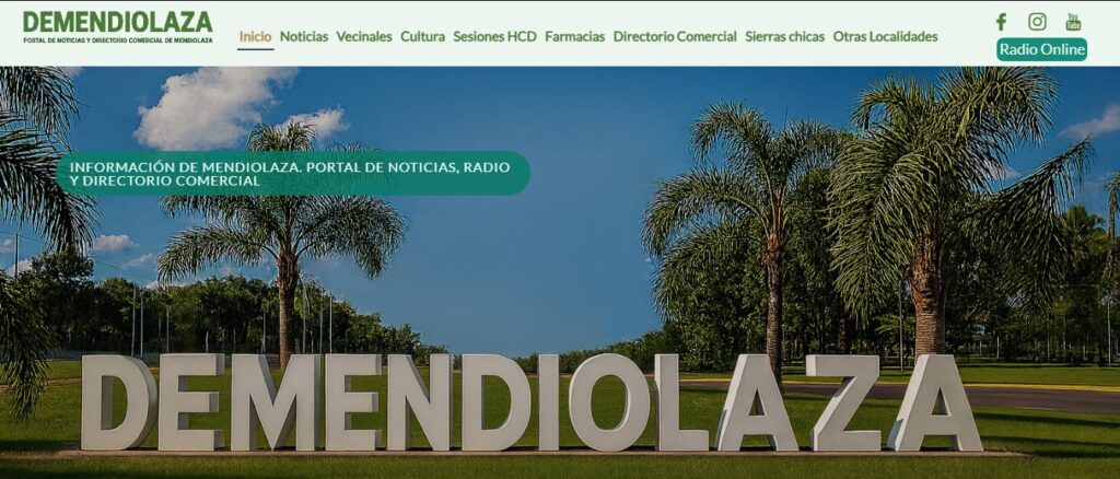Portal de noticias, radio y Directorio _ - [demendiolaza.com.ar]